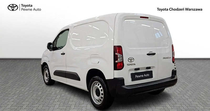 Toyota Proace City cena 72900 przebieg: 72640, rok produkcji 2021 z Nasielsk małe 352